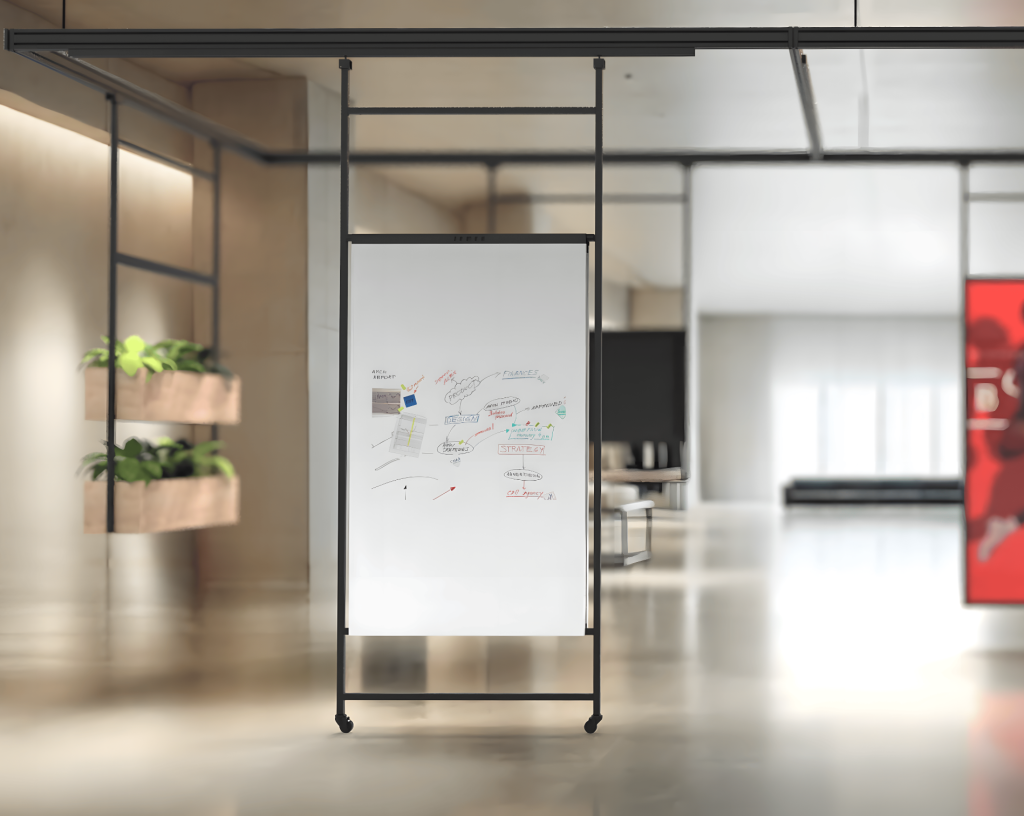 Cloudo Series featuring hanging whiteboard