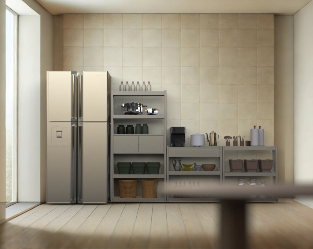 Office Pantry with HIBO Series Shelving