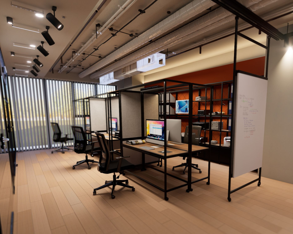 Tubo Modular Systems for Office Settings