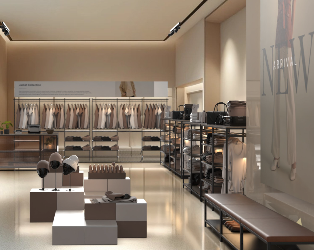 Modular Fixtures in Fashion Retail