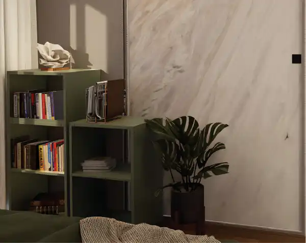 PANO reading shelf nook